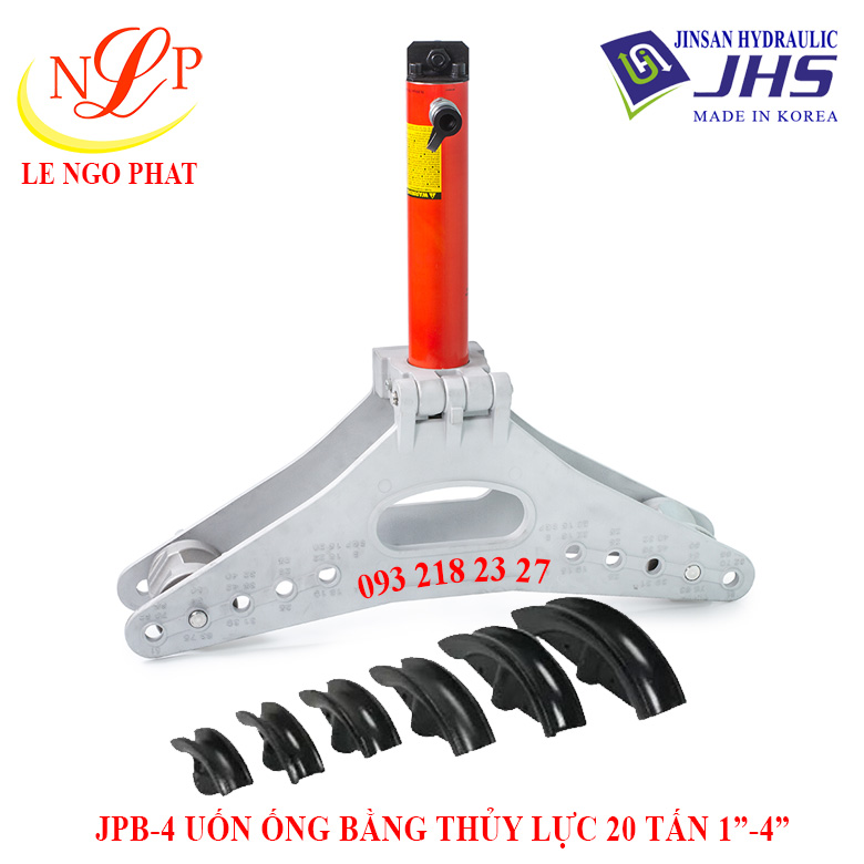 JPB-4, UỐN ỐNG BẰNG THỦY LỰC 4" 20 TẤN 