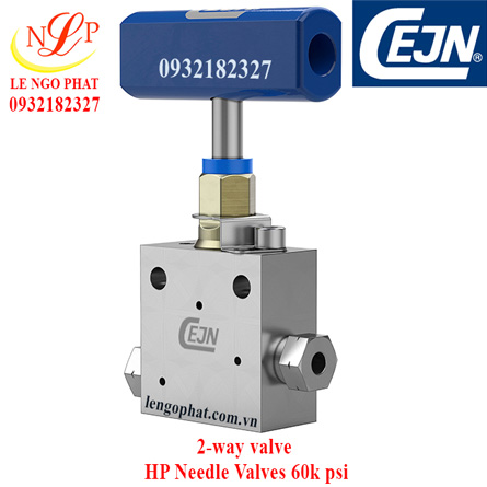 2-way valve 60k psi - 34 Nm