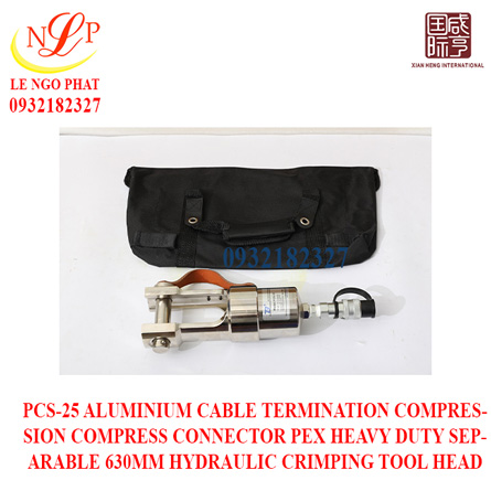 PCS-25 ALUMINIUM CABLE TERMINATION COMPRESSION COMPRESS CONNECTOR PEX HEAVY DUTY SEPARABLE 630MM HYDRAULIC CRIMPING TOOL HEAD