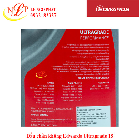 Dầu chân không Edwards Ultragrade 15