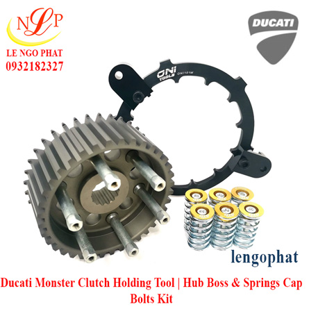 Ducati Monster Clutch Holding Tool | Hub Boss & Springs Cap Bolts Kit