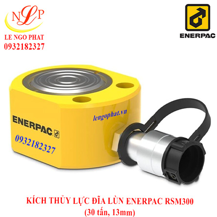 KÍCH THỦY LỰC ĐĨA LÙN ENERPAC RSM300  (30 tấn, 13mm)