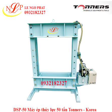DSP-50 Máy ép thủy lực 50 tấn Tonners - Korea
