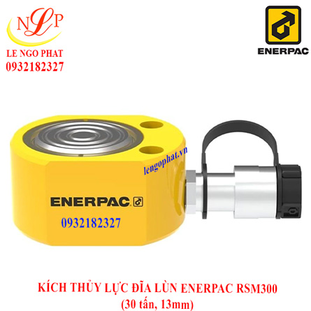 KÍCH THỦY LỰC ĐĨA LÙN ENERPAC RSM300  (30 tấn, 13mm)