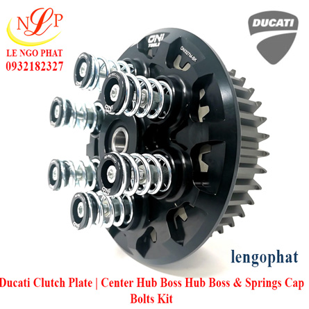 Ducati Clutch Plate | Center Hub Boss Hub Boss & Springs Cap Bolts Kit