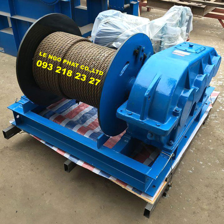 tời điện 1 tấn (electric winch 1 ton/ 10 kN)