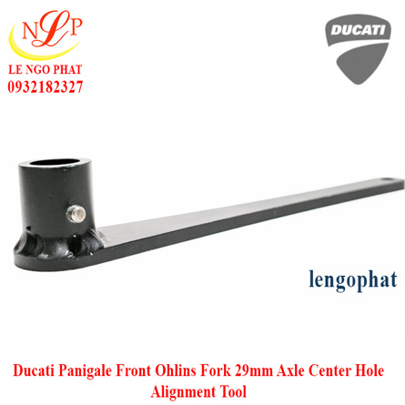 Ducati Panigale Front Ohlins Fork 29mm Axle Center Hole Alignment Tool