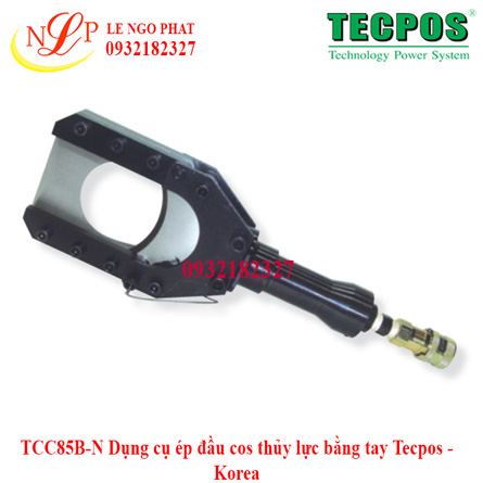 TCC85B-N Dụng cụ ép đầu cos thủy lực bằng tay Tecpos - Korea