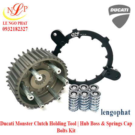 Ducati Monster Clutch Holding Tool | Hub Boss & Springs Cap Bolts Kit