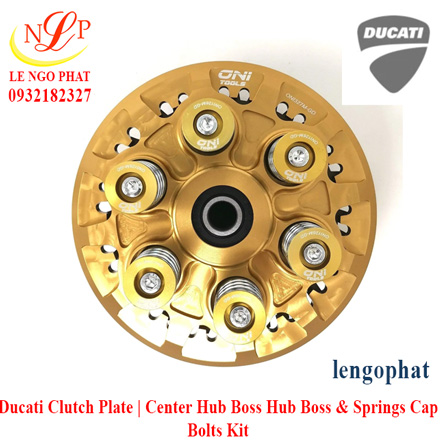 Ducati Clutch Plate | Center Hub Boss Hub Boss & Springs Cap Bolts Kit