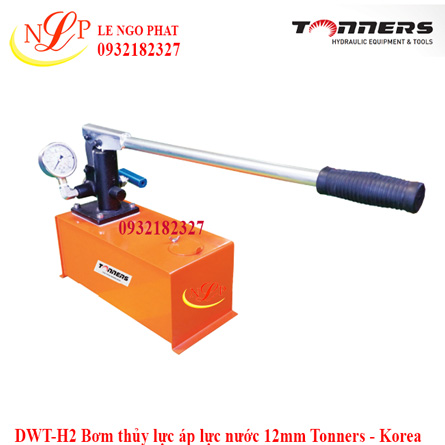 DWT-H2 Bơm thủy lực áp lực nước 12mm Tonners - Korea