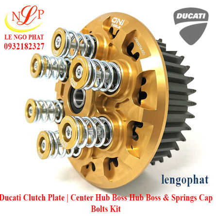 Ducati Clutch Plate | Center Hub Boss Hub Boss & Springs Cap Bolts Kit