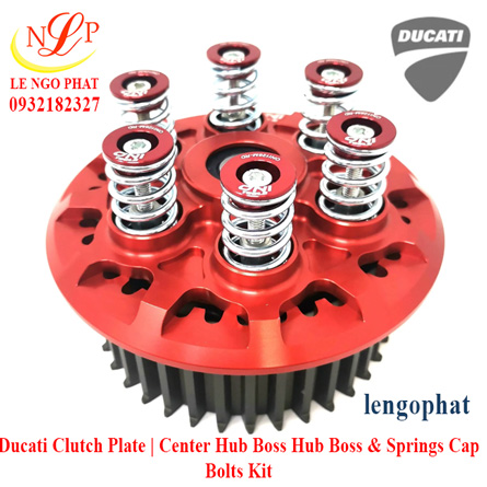 Ducati Clutch Plate | Center Hub Boss Hub Boss & Springs Cap Bolts Kit