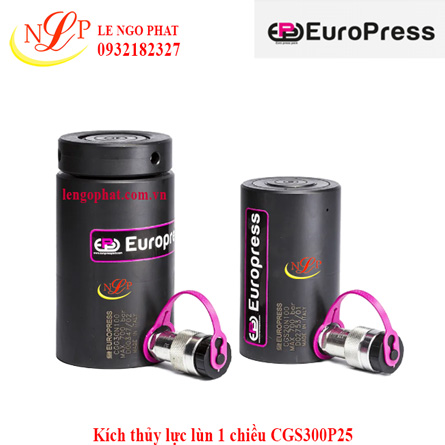 Kích thủy lực lùn 1 chiều CGS300P25