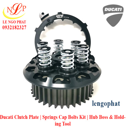 Ducati Clutch Plate | Springs Cap Bolts Kit | Hub Boss & Holding Tool