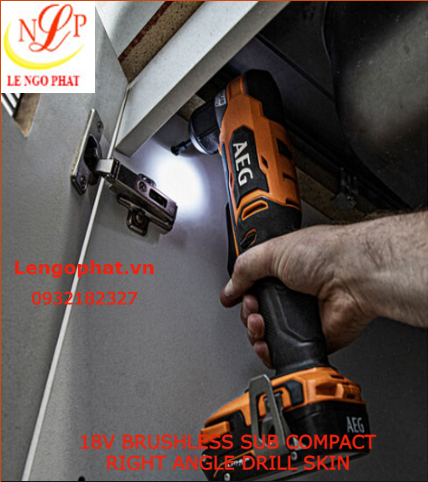 18V BRUSHLESS SUB COMPACT RIGHT ANGLE DRILL SKIN