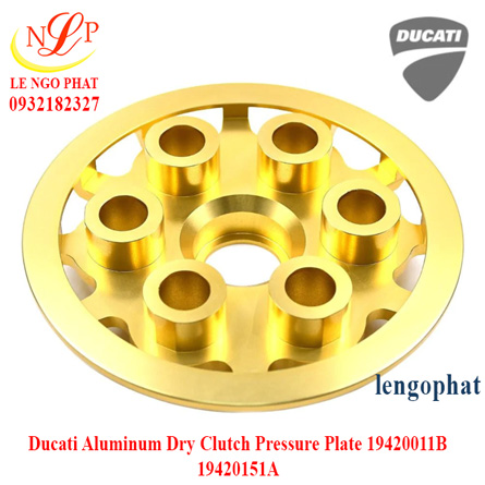 Ducati Aluminum Dry Clutch Pressure Plate 19420011B 19420151A