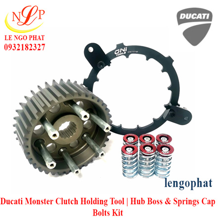 Ducati Monster Clutch Holding Tool | Hub Boss & Springs Cap Bolts Kit