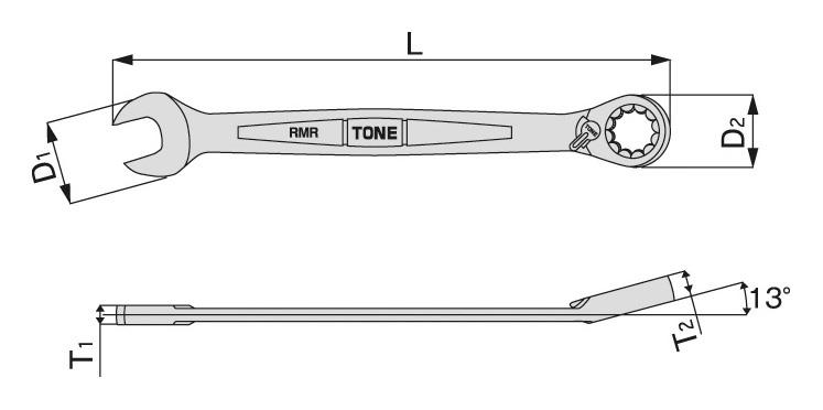 The change system ratchet offset wrench RMR