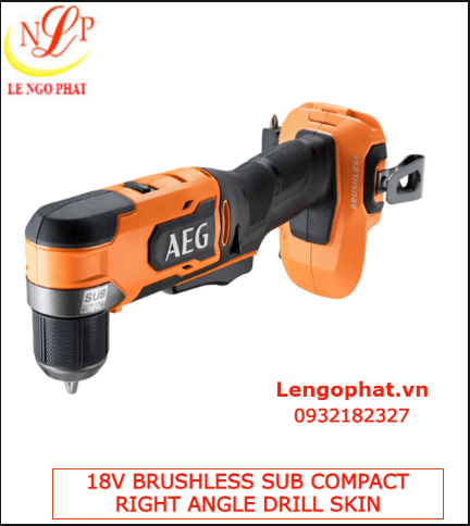 18V BRUSHLESS SUB COMPACT RIGHT ANGLE DRILL SKIN