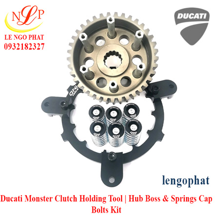Ducati Monster Clutch Holding Tool | Hub Boss & Springs Cap Bolts Kit