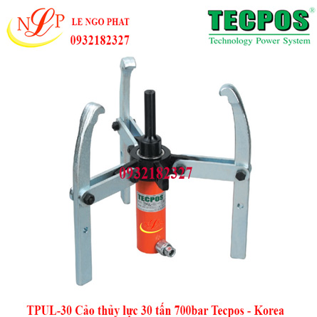 TPUL-30 Cảo thủy lực 30 tấn 700bar Tecpos - Korea
