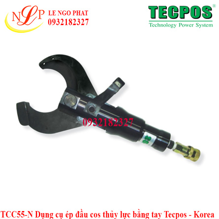TCC55-N Dụng cụ ép đầu cos thủy lực bằng tay Tecpos - Korea