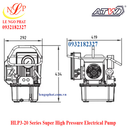 HLP3-30 Super High Pressure Electrical Pump