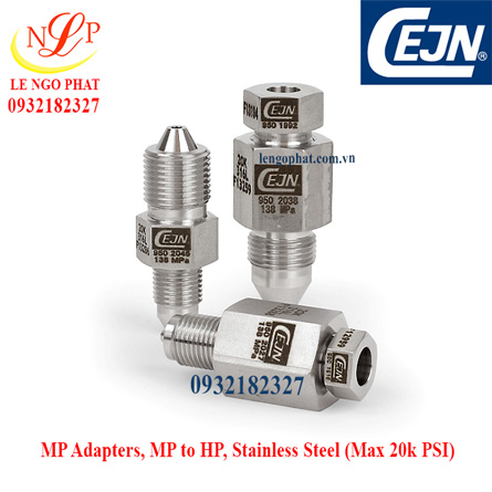 MP Adapters, MP male to HP male Stainless Steel