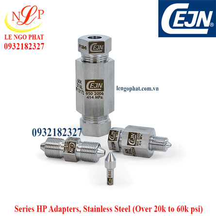 HP plugs - HP Adapters Stainless Steel 60k psi