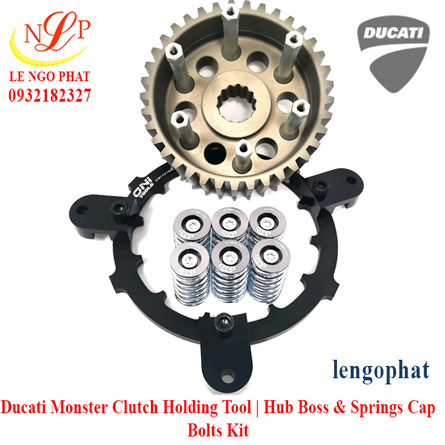 Ducati Monster Clutch Holding Tool | Hub Boss & Springs Cap Bolts Kit