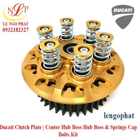 Ducati Clutch Plate | Center Hub Boss Hub Boss & Springs Cap Bolts Kit