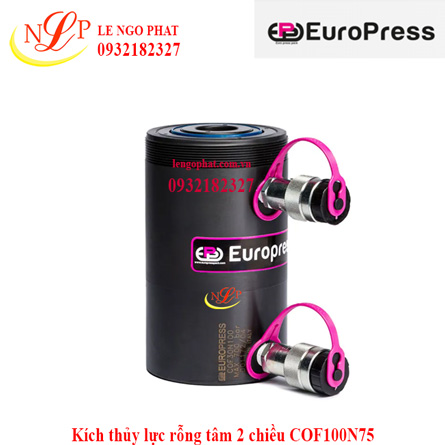 Kích thủy lực rỗng tâm 2 chiều COF100N75