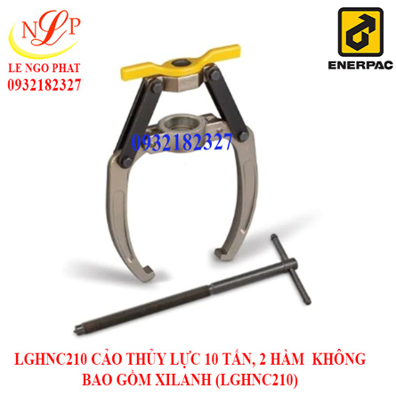 LGHNC210 CẢO THỦY LỰC 10 TẤN, 2 HÀM  KHÔNG BAO GỒM XILANH (LGHNC210)