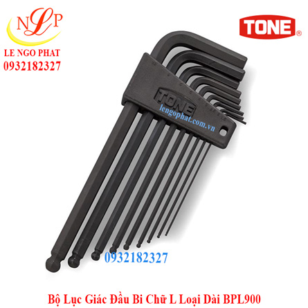 Bộ Lục Giác Đầu Bi Chữ L Loại Dài BPL900