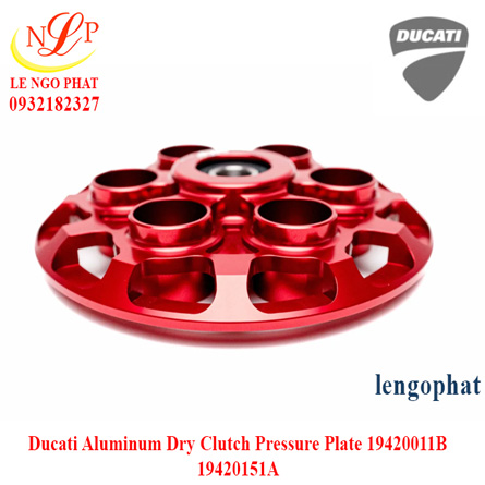 Ducati Aluminum Dry Clutch Pressure Plate 19420011B 19420151A