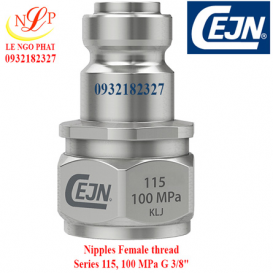 Nipples Female Series 115, 100 MPa G 3/8"