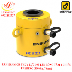 RRH1003 KÍCH THỦY LỰC 100TẤN RỖNG TÂM 2 CHIỀU ENERPAC (100tấn, 76mm)