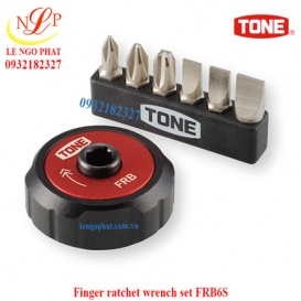 Finger ratchet wrench set FRB6S
