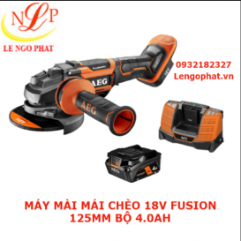 MÁY MÀI MÁI CHÈO 18V FUSION 125MM BỘ 4.0AH