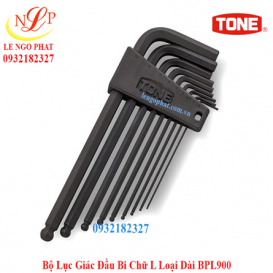 Bộ Lục Giác Đầu Bi Chữ L Loại Dài BPL900