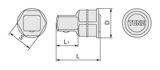 Adapter for ratchet glasses RA