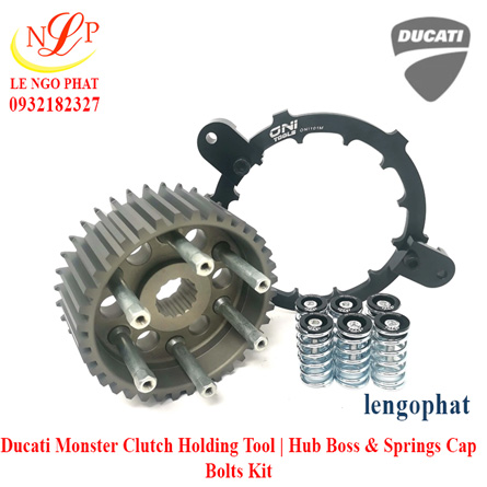 Ducati Monster Clutch Holding Tool | Hub Boss & Springs Cap Bolts Kit