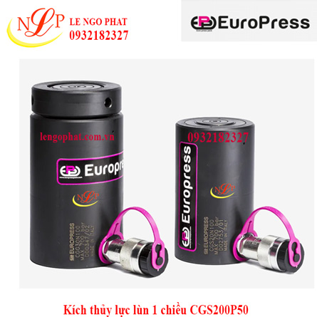 Kích thủy lực lùn 1 chiều CGS200P50