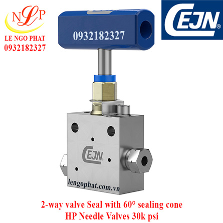 2-way valve 30k psi - 68 Nm