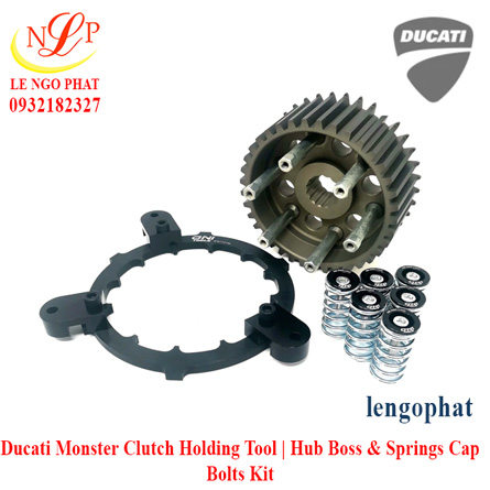 Ducati Monster Clutch Holding Tool | Hub Boss & Springs Cap Bolts Kit
