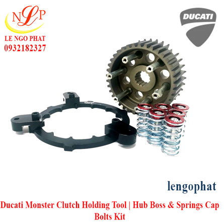 Ducati Monster Clutch Holding Tool | Hub Boss & Springs Cap Bolts Kit