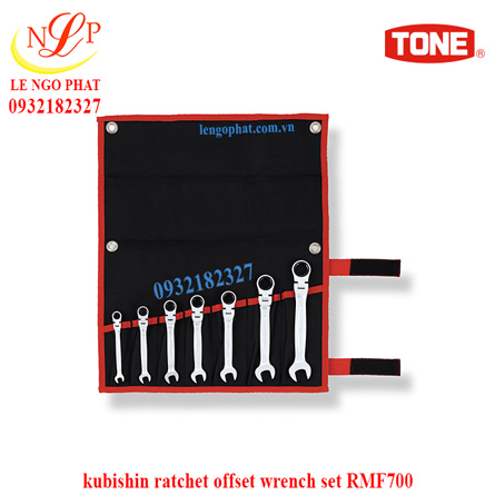 kubishin ratchet offset wrench set RMF700