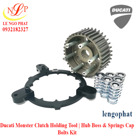 Ducati Monster Clutch Holding Tool | Hub Boss & Springs Cap Bolts Kit
