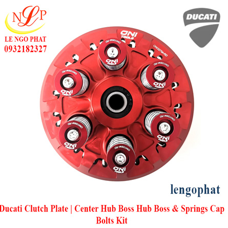 Ducati Clutch Plate | Center Hub Boss Hub Boss & Springs Cap Bolts Kit